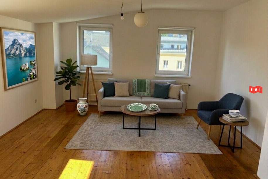 Charmante 3-Zimmer-Wohnung mit Seeblick und Kurzzeitvermietungspotenzial, Wohnung-kauf, 330.000,€, 4810 Gmunden