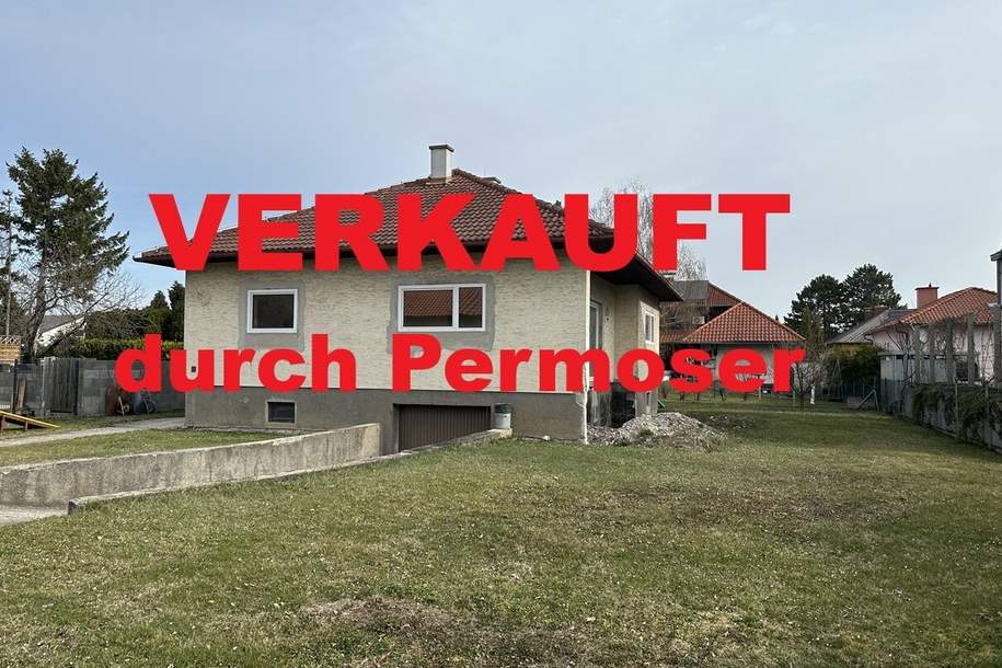 attraktiver Bungalow in Felixdorf – rohbauähnlicher Zustand mit großem Potenzial, auf schönem Grundstück, Haus-kauf, 285.000,€, 2603 Wiener Neustadt(Land)