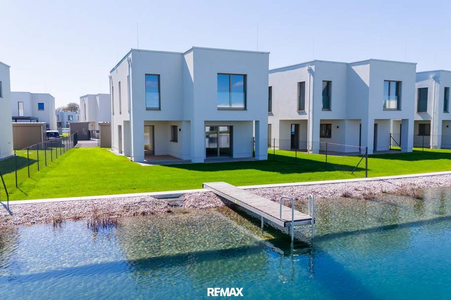 Ihr Wohntraum am See - Einfamilienhaus "Morgentau" direkt am Wasser - Urlaubsflair inklusive! Provisionsfrei, Haus-kauf, 3484 Tulln