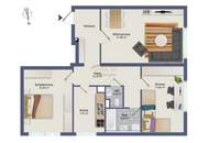 Ruhige 3-Zimmer-Wohnung - Top Lage am Kutschkermarkt