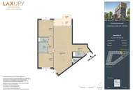 Big 3 room apartment directly at the main train station: Commission-free + Completion in October