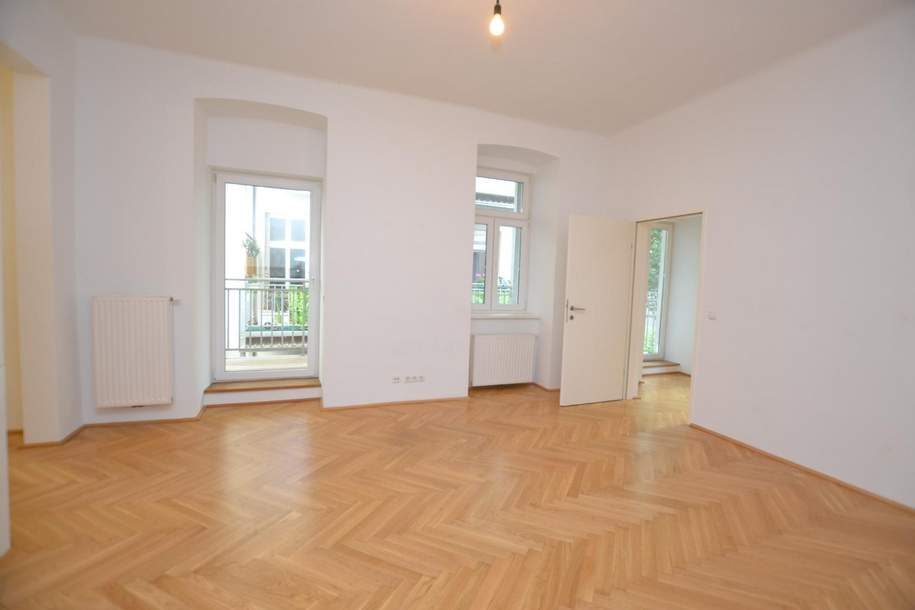 Gemütliche 2-Zimmer-Altbauwohnung mit Balkon und top Infrastruktur!, Wohnung-miete, 812,00,€, 1150 Wien 15., Rudolfsheim-Fünfhaus