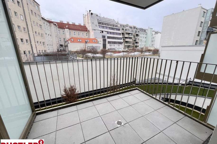 Top Neubauwohnung beim Hauptbahnhof | Hofruhelage | DACHTERRASSE, Wohnung-miete, 890,00,€, 1100 Wien 10., Favoriten