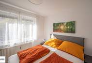 ** Nähe Jedlesee Aupark: charmante 2 Zimmerwohnung 49 m² mit Tiefgaragenstellplatz **