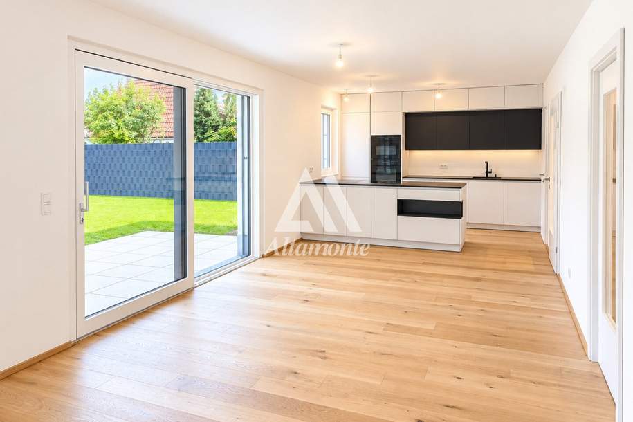 Wohnen am Wasser - 4 Zimmer, Großzügiger Garten & zwei Terrassen !, Wohnung-kauf, 999.900,€, 1220 Wien 22., Donaustadt