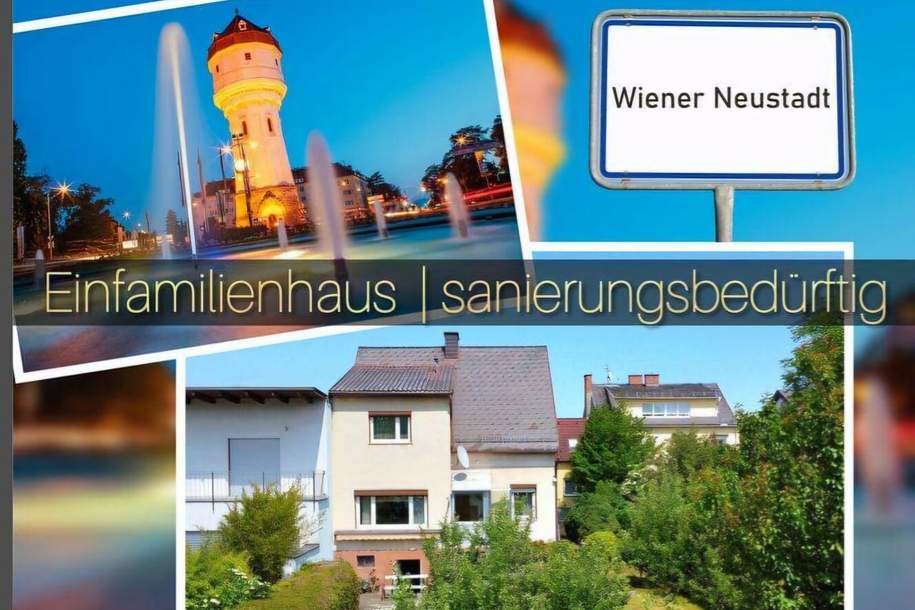 Unschlagbares Potenzial im Ungarviertel, Haus-kauf, 330.000,€, 2700 Wiener Neustadt(Stadt)