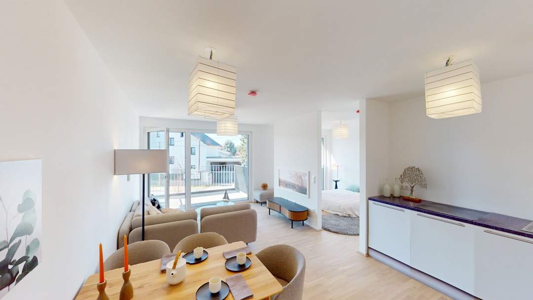 2 Zimmer Gartenwohnung