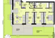 4-Zimmer-Gartenwohnung mit 100 m² Eigengarten und 25 m² Terrasse