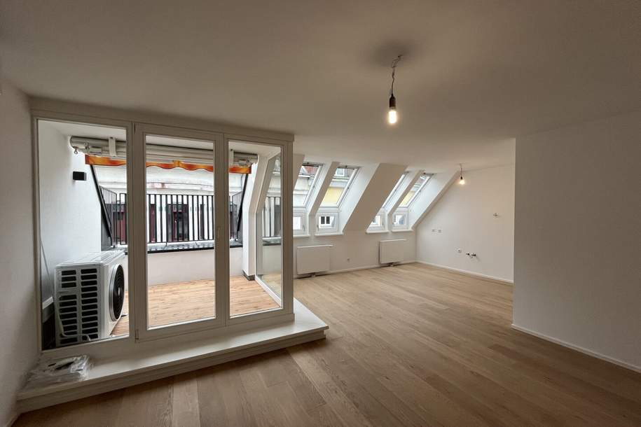 1180! Topmoderne, hochwertig sanierte DG-Maisonette mit Terrasse in toller Lage!, Wohnung-kauf, 599.000,€, 1180 Wien 18., Währing