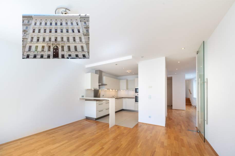 Altbau trifft Moderne – Wohnen über den Dächern, Wohnung-kauf, 1.200.000,€, 1040 Wien 4., Wieden