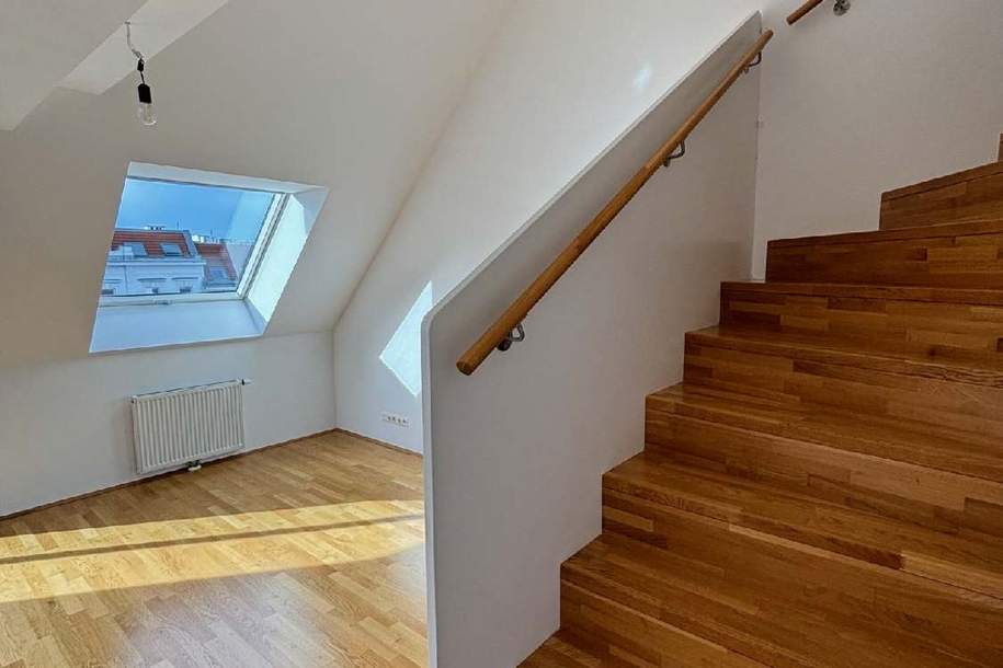 Sonnige Dachmaisonette mit Terrasse &amp; Weitblick in 1100 Wien, Wohnung-kauf, 429.000,€, 1100 Wien 10., Favoriten