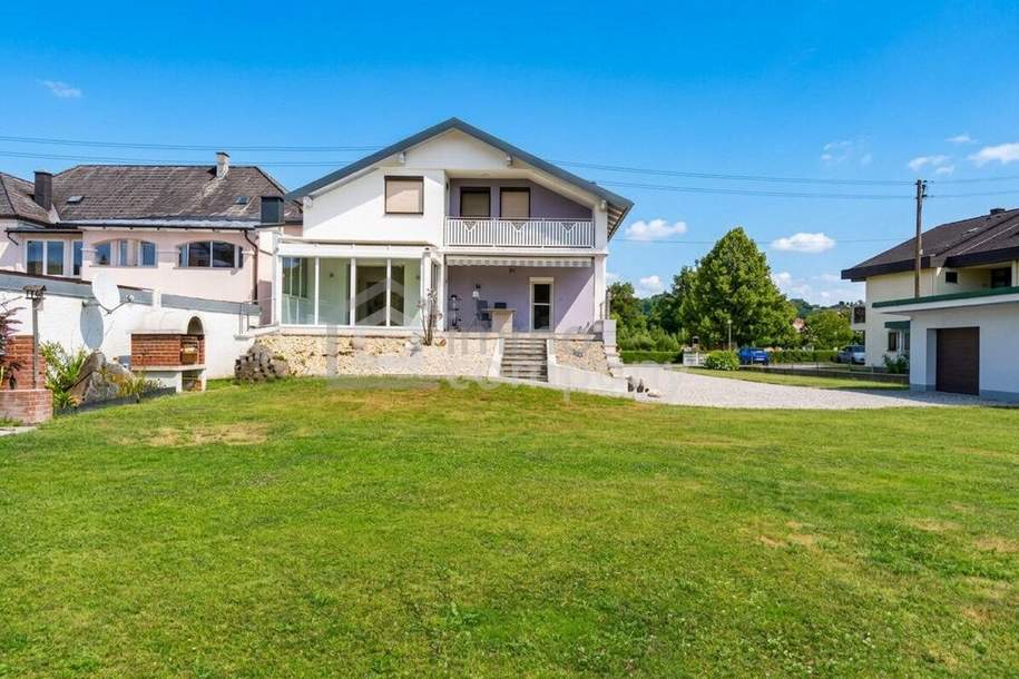 Modernes Einfamilienhaus in Kemeten: 8 Zimmer, Garten, Terrasse, 2 Garagen – Top!, Haus-kauf, 499.000,€, 7531 Oberwart