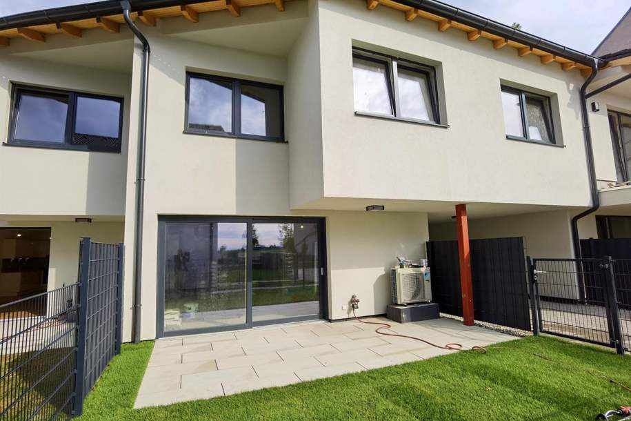 Modernes Reihenhaus mit 4 Zimmern und kleinem Garten in Schönau an der Triesting!, Haus-miete, 1.450,00,€, 2525 Baden