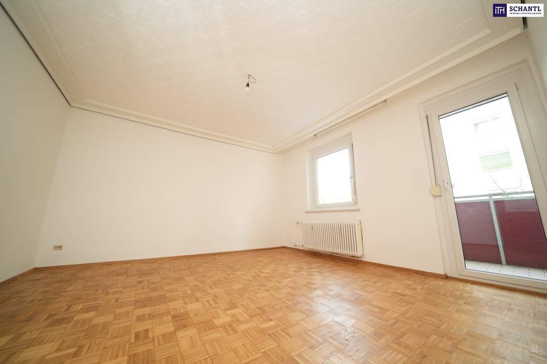OPTIMALE WG! Attraktive 3-Zimmer-Wohnung mit sonnigem Südost-Balkon – Top Lage nahe TU Graz - gleich anfragen!