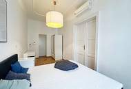OPERNRING, STAATSOPER, klimatisierte 106 m2 Altbau, 3 Zimmer, Möblierung möglich, Extraküche, 2 Bäder, 4. Liftstock