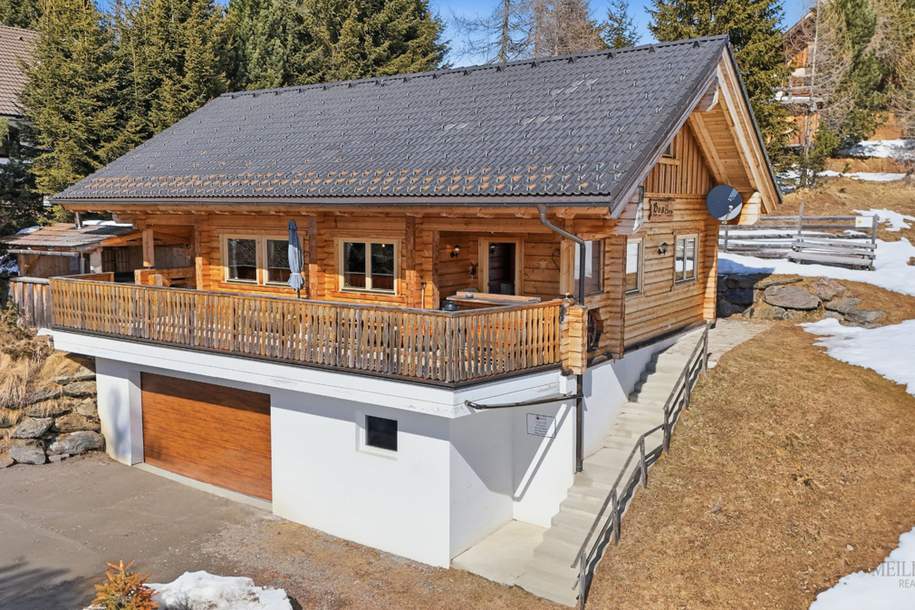 Ihr Rückzugsort in den Alpen: Charmantes Alm-Chalet mit Sauna, Hot-Pot &amp; Freizeitwohnsitz, Haus-kauf, 699.000,€, 9564 Feldkirchen