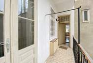 Nähe Augarten: Absolut ruhige Altbauwohnung