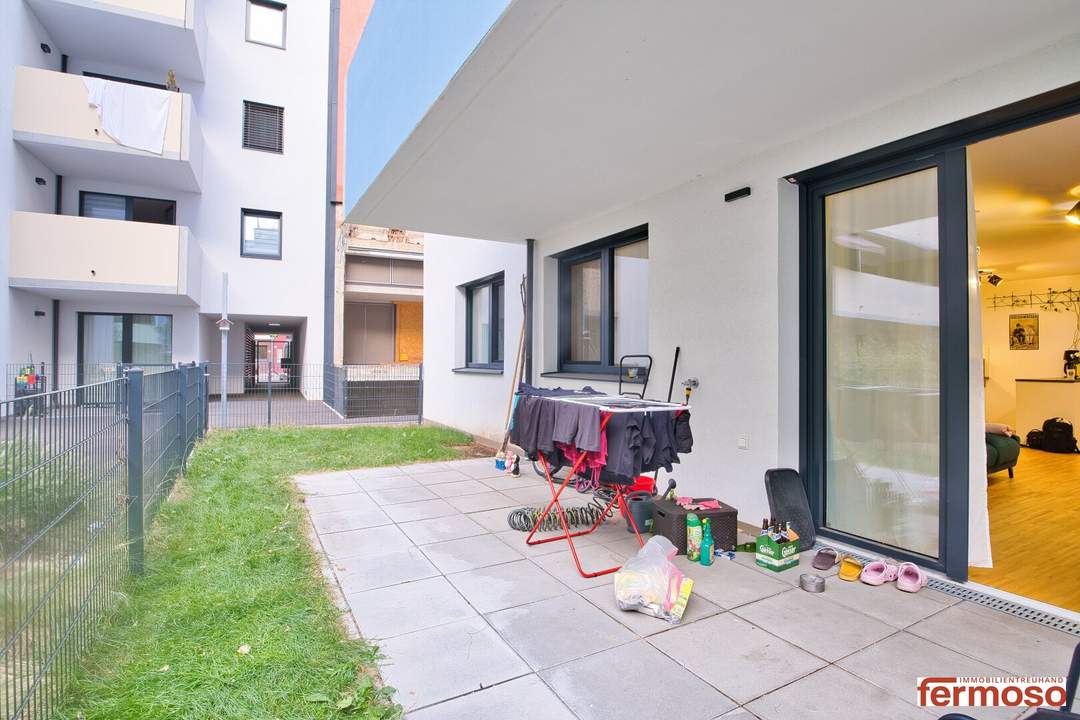 Gartenwohnung mit 3 Zimmer (68m²)