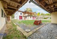 Saniertes Landhaus in Einzellage mit 6.961 m² Grund, Wirtschaftsgebäuden und Werkstätten
