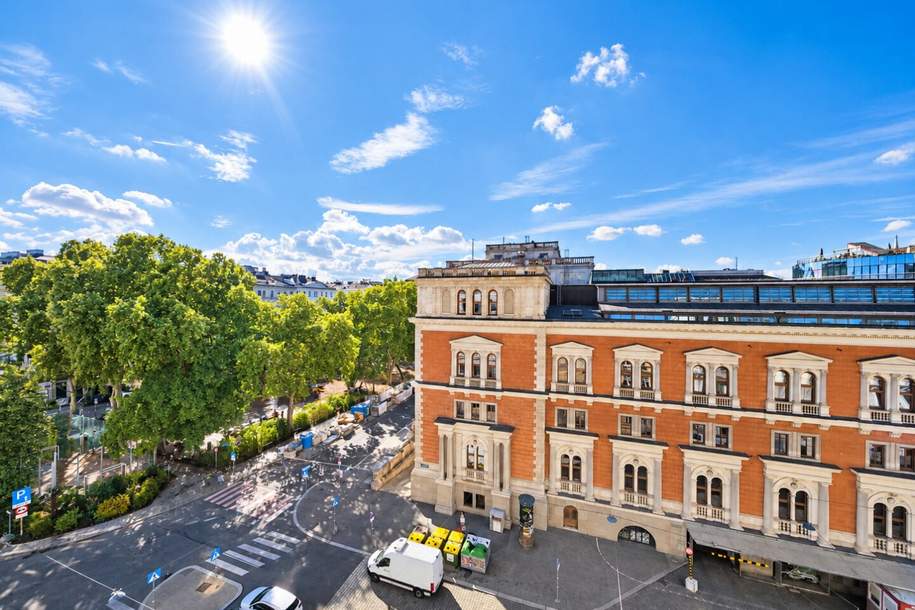 WIEN (ER-)LEBEN | Topsanierte Stilaltbauwohnung bei der alten Börse | 4 Zimmer (davon 2 hofseitig) & 2 Bäder | ab sofort, Wohnung-miete, 2.990,00,€, 1010 Wien 1., Innere Stadt