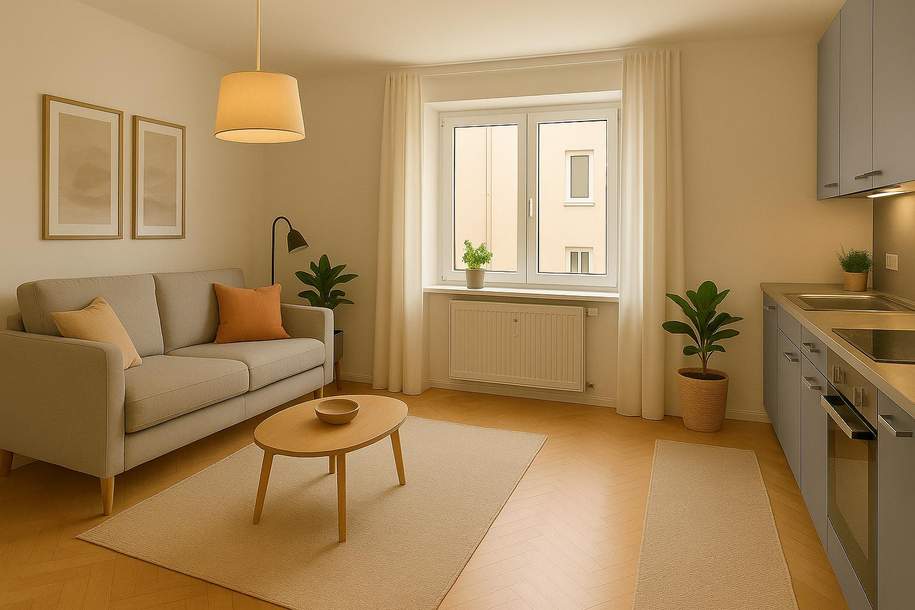Lage, Lage, Lage! Gepflegte Kleinwohnung im Bezirk Jakomini!, Wohnung-kauf, 110.000,€, 8010 Graz(Stadt)