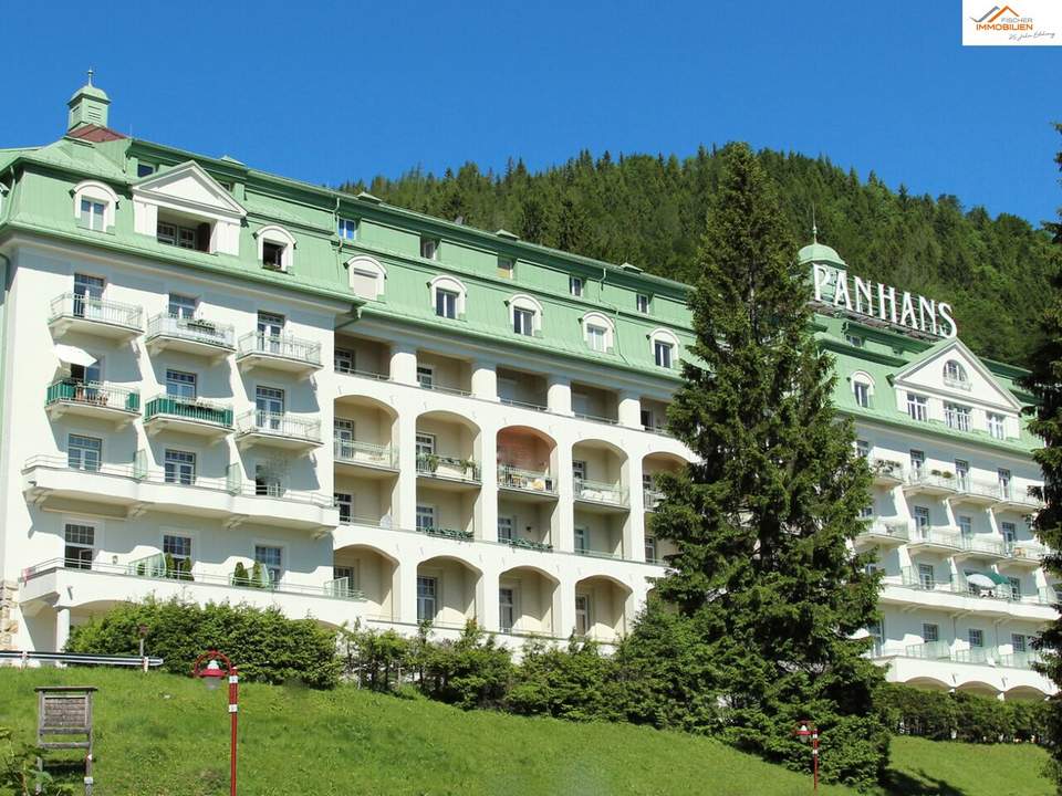 Eigentumswohnung am Semmering im geschichtsträchtigen Hotel Panhans auf rd. 1.000m Seehöhe
