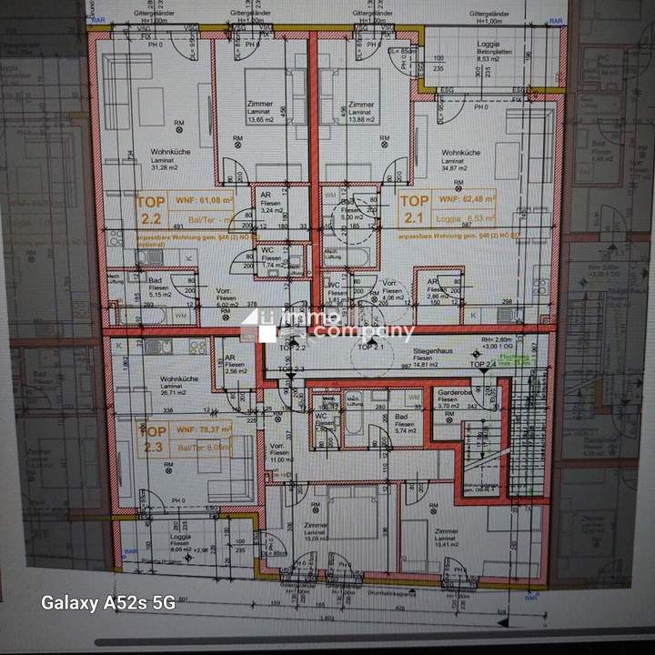 Moderne, neu errichtete ETW mit Balkon- 12km zur Grenze Wien`s!!!