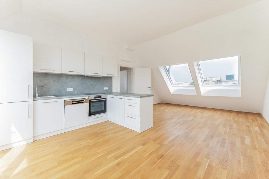 Anlegerwohnung | Befristet vermietete 4-Zimmer-Dachgeschosswohnung mit KFZ-Stellplatz im 10. Bezirk!, Wohnung-kauf, 599.900,€, 1100 Wien 10., Favoriten