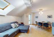 Dachgeschossflair am Siedlungsrand – 82 m² Wohnkomfort mit Balkon