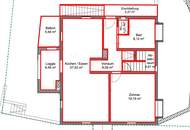 Neuwertige, hochwertig 4-Zimmer-Maisonettewohnung in gebobenem Zustand nähe Innsbruck (Provisionsfrei)