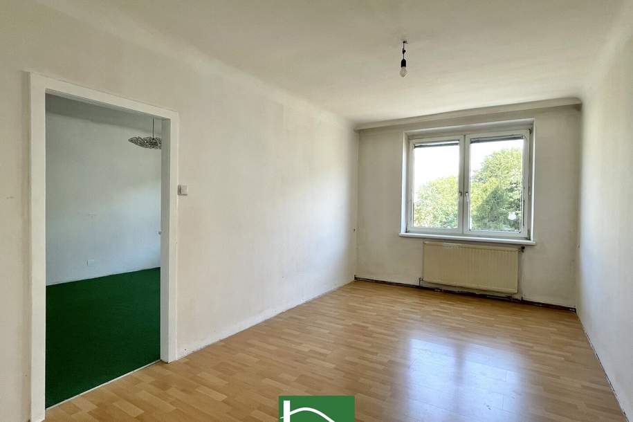 Sanierungsbedürftige und großzügige 3-Zimmer Wohnung nahe Floridsdorf - Entdecken Sie das Potential! - Vermietet bis 03/2027! - JETZT ZUSCHLAGEN, Wohnung-kauf, 370.001,€, 1210 Wien 21., Floridsdorf