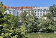 DIREKT am DONAUKANAL + FREIER BLICK + SCHÖNER ALTBAU + nahe Servitenviertel!