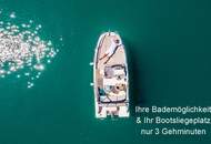 Exklusive Seeblickwohnung am Ossiacher See mit Bootsliegeplatz und Seezugang