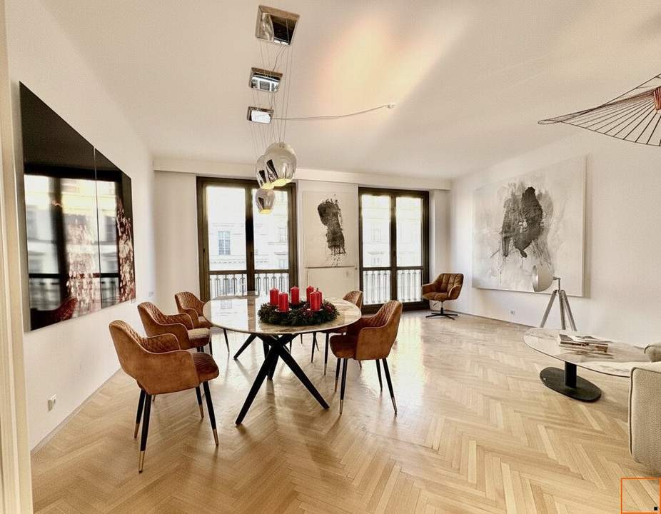 Für Musikliebhaber und Wienliebende: Ikonische Eigentumswohnung zwischen Oper und Musikverein