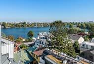 Über den Dächern Wiens – Wo die ALTE DONAU zum Panorama wird!