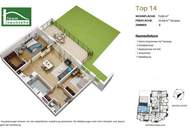 Optimal vermietbar! 3.5-Zimmer Wohnung in Hofruhelage und direkter Nähe zu U6 Floridsdorf mit großer Terrasse!