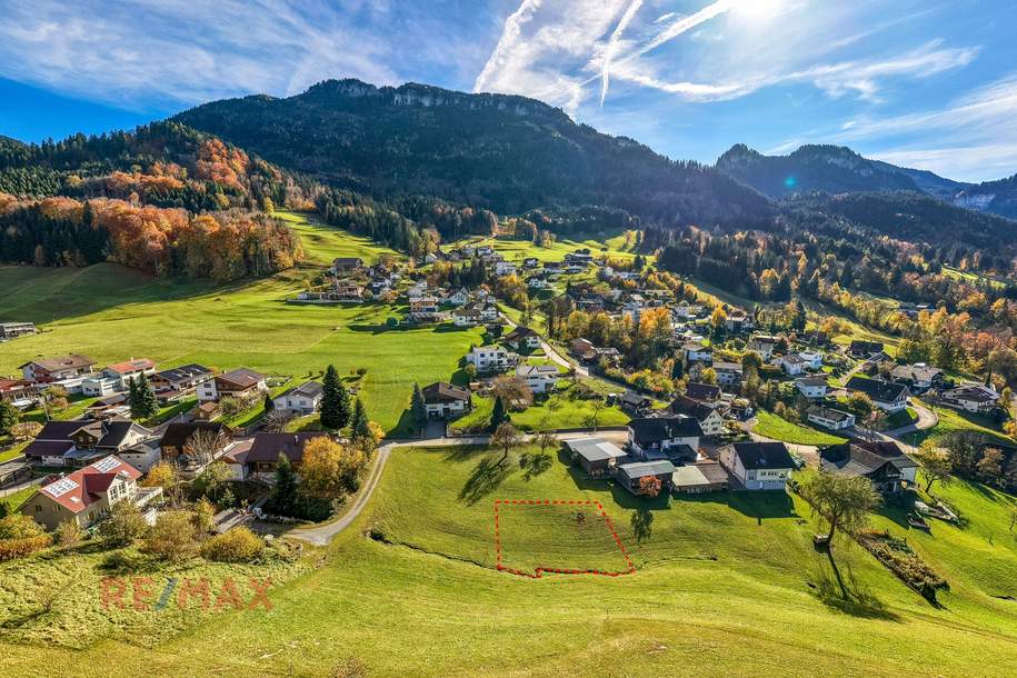 Ihr Rückzugsort in Hohenems/Emsreute – sonniges, ruhiges Grundstück, Grund und Boden-kauf, 6845 Dornbirn