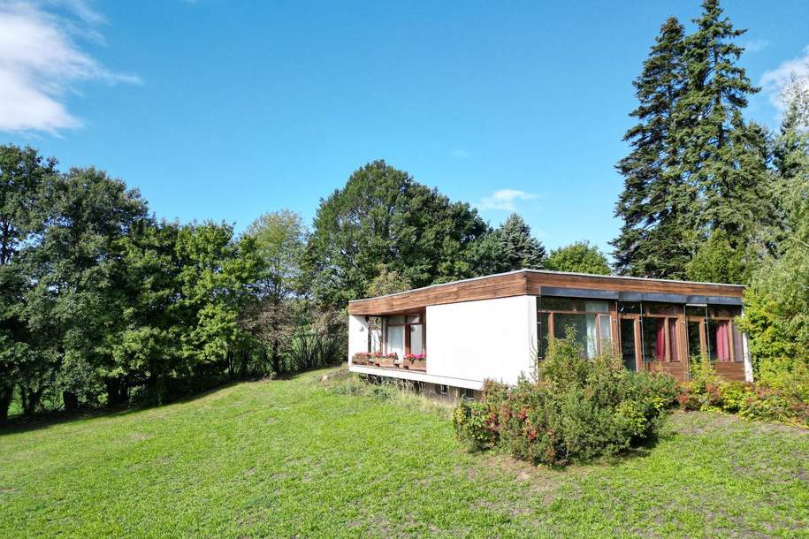ARCHITEKTUR TRIFFT NATUR - BUNGALOW MITTEN IN DER NATUR UND GUTER INFRASTRUKUR, Haus-kauf, 490.000,€, 3034 Sankt Pölten(Land)