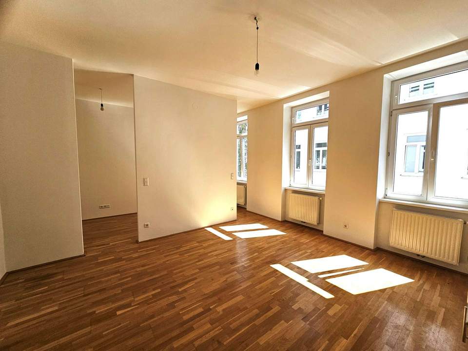 Kuschelnest in TOP-Altbau – Sonnig – Grün – Ruhig – generalsaniertes Haus – nahe zukünftiger U5!!