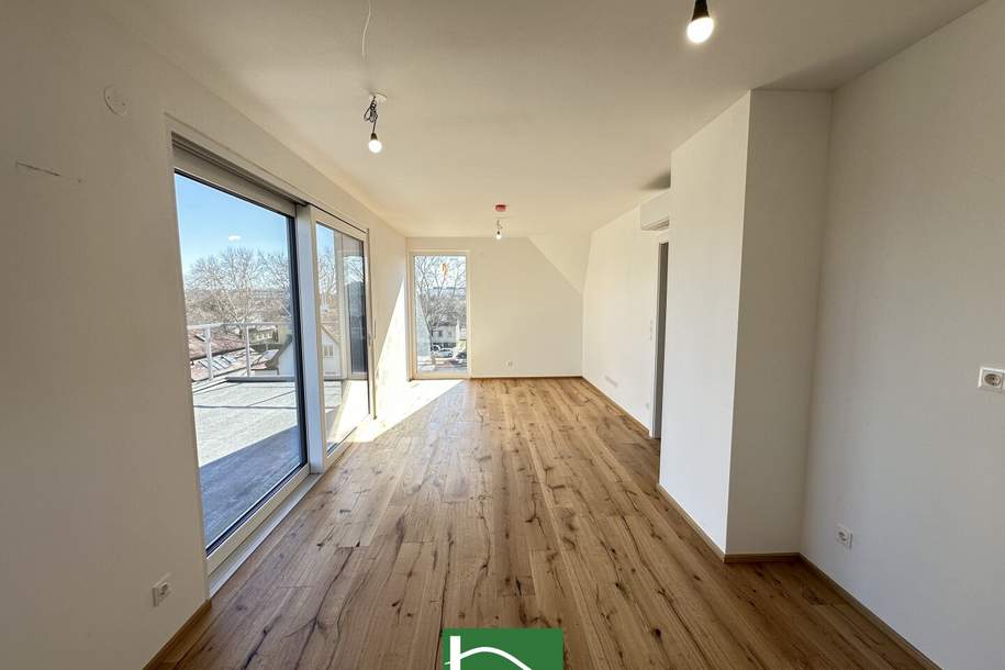 Gotthelf Living - Klimatisierte Erstbezugs-Dachgeschosswohnung nahe U2 Aspernstraße mit großer Terrasse und Schrankraum - PROVISIONSFREI! Lift bis in die Wohnung! - JETZT ZUSCHLAGEN, Wohnung-kauf, 599.900,€, 1220 Wien 22., Donaustadt
