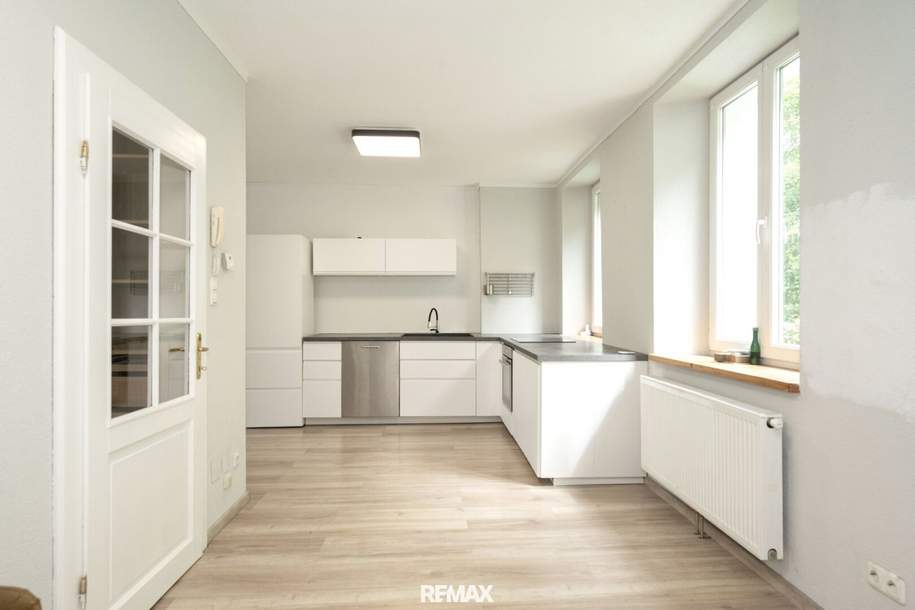 NEUER PREIS! Gepflegte 4-Zimmer-Wohnung mit Küche in grüner Ruhelage von Steyr!, Wohnung-kauf, 168.000,€, 4400 Steyr(Stadt)