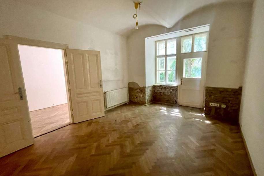 Einzigartiges Kreativ-Refugium mit Innenhofgarten – Ideal für Bastler, Künstler und Querdenker, Gewerbeobjekt-miete, 670,00,€, 1070 Wien 7., Neubau