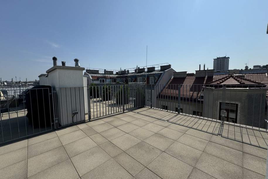 Erstbezug! DG-Wohnung, Terrasse, Klimaanlage und vieles mehr!, Wohnung-kauf, 949.500,€, 1050 Wien 5., Margareten