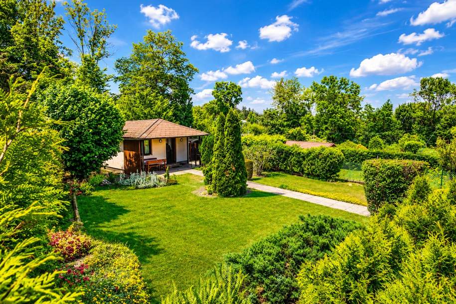 Grünes Refugium in Hietzing – Kleines Haus mit traumhaftem Eigengarten am Jennerplatz | Jetzt besichtigen!, Haus-kauf, 199.000,€, 1130 Wien 13., Hietzing