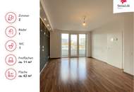 Sanierungsbedürftige 2 Zimmer Wohnung | Loggia ca.11,86m² | 1. Liftstock