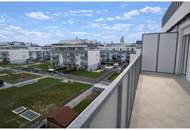 3-Zimmer-Neubauwohnung mit 14m² WESTBALKON (Abendsonne) nahe Akademiepark