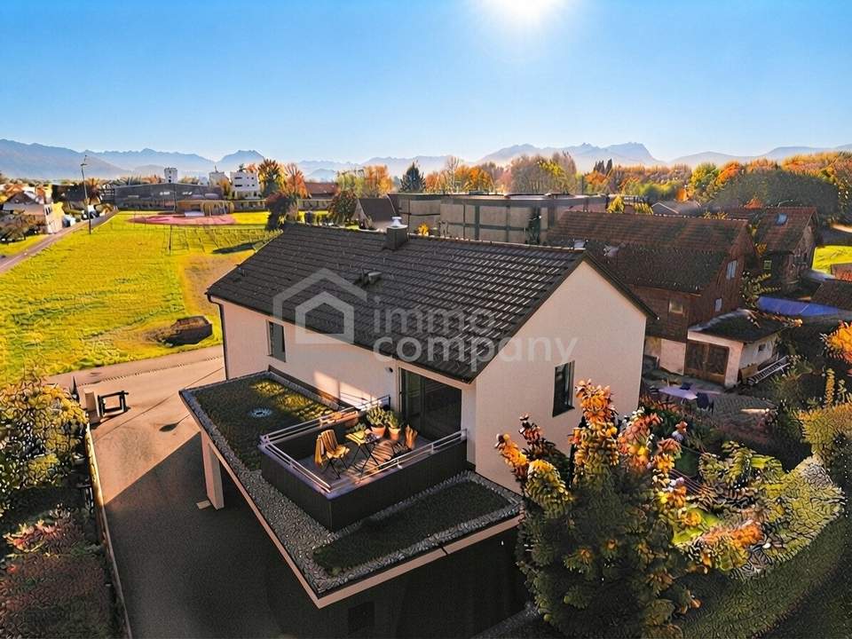 Modernes Wohnen in Lustenau: 3 Zimmer | große Südost-Terrasse | Außenstellplatz | All-In Mietgarantie