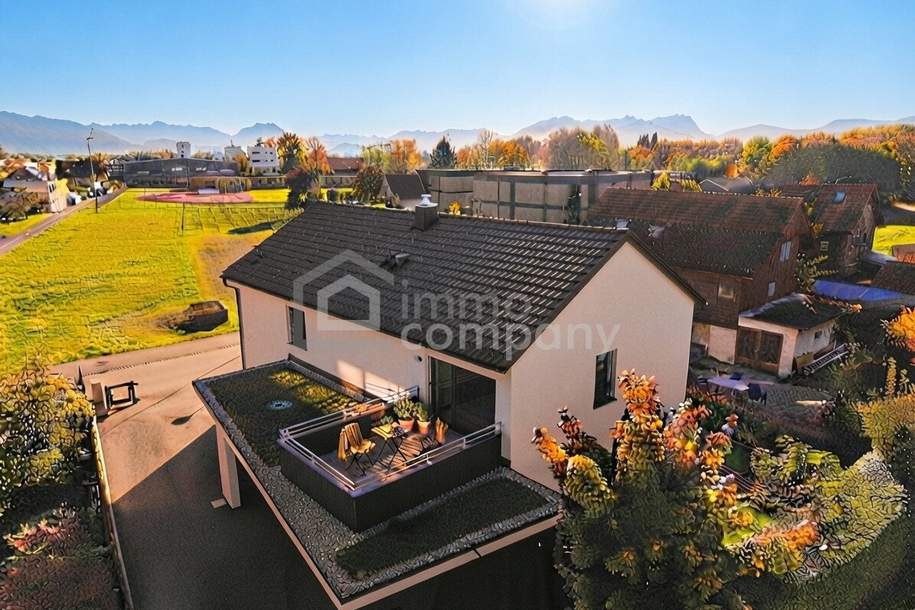 Modernes Wohnen in Lustenau: 3 Zimmer | große Südost-Terrasse | Außenstellplatz | All-In Mietgarantie, Wohnung-miete, 1.100,00,€, 6890 Dornbirn