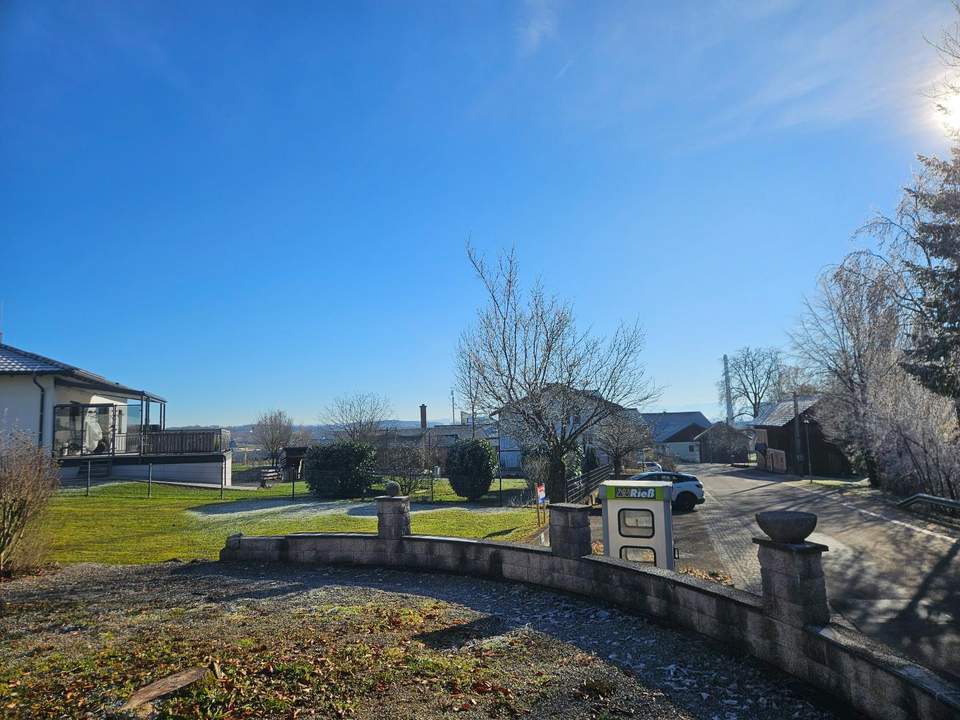 Baugrundstück am Höchsten Punkt vom Ortszentrum