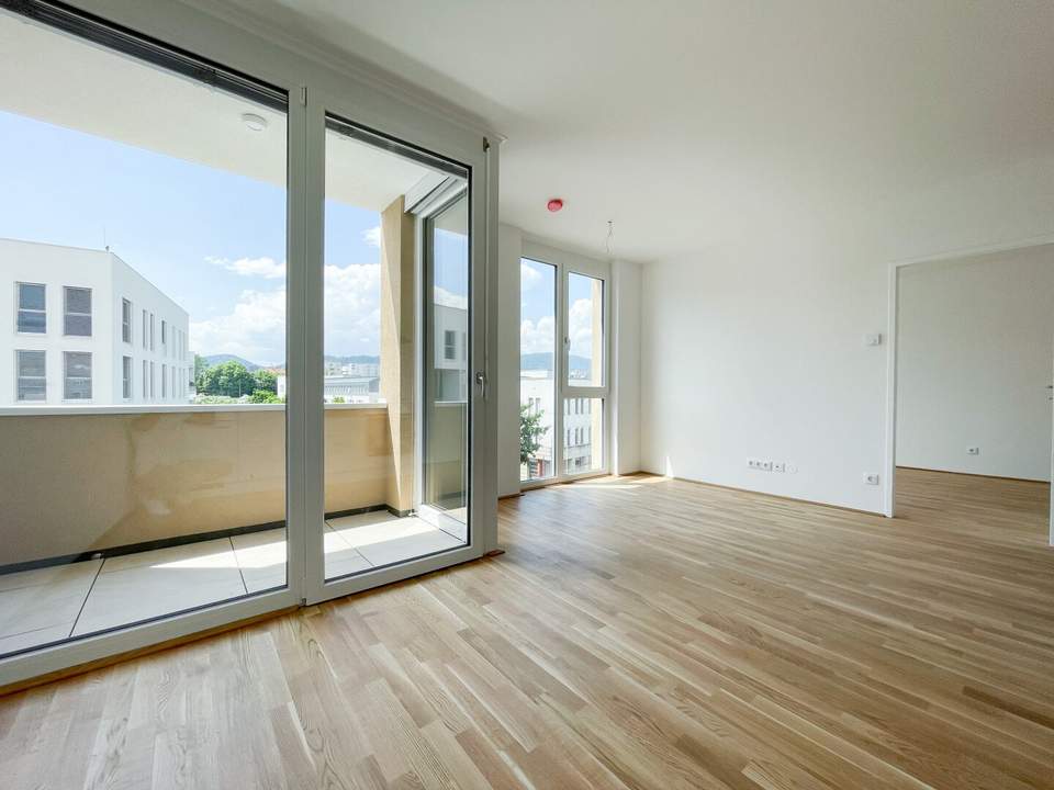 Moderne Pärchen-Wohnung mit sonniger Loggia in zentraler Lage
